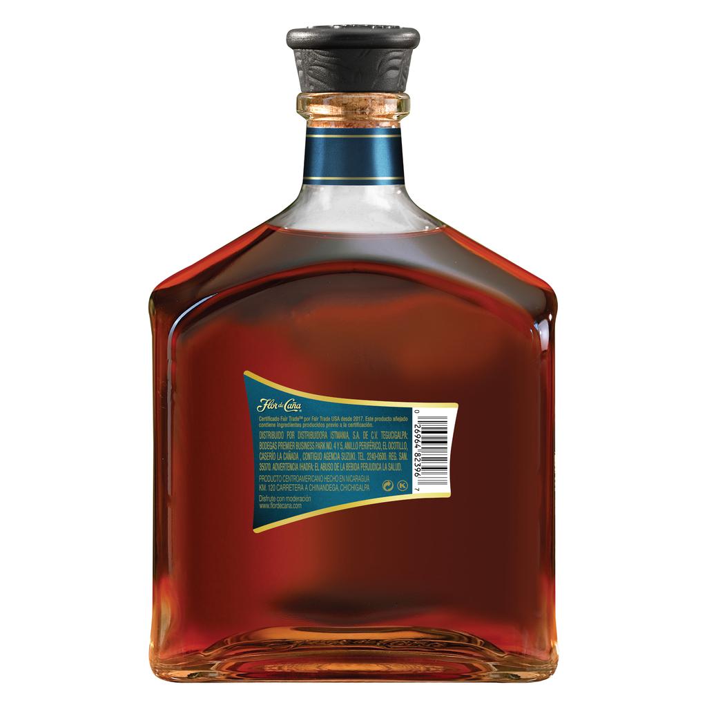 Flor de Caña Ron 12 Años Botella de 750 mL