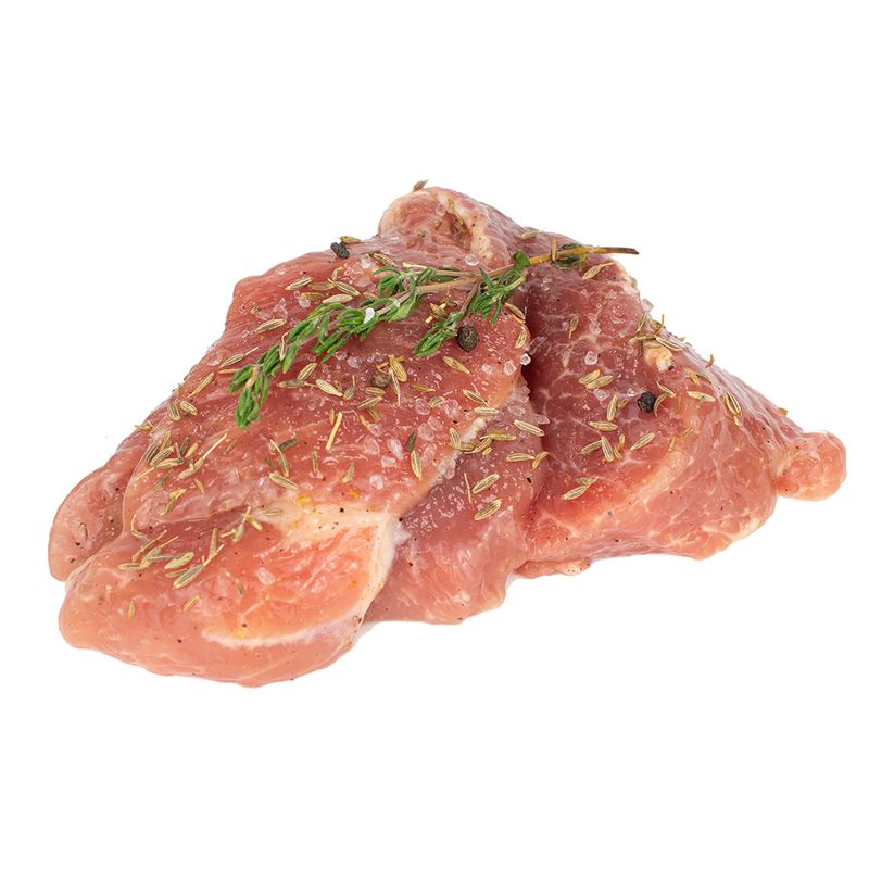 Carne de Cerdo para Asar Pimienta y Naranja x Lb