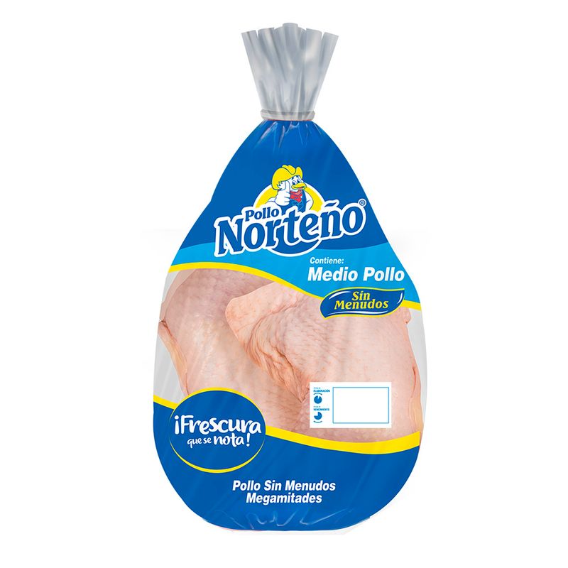 Medio Pollo Norteño Megamitad x Lb