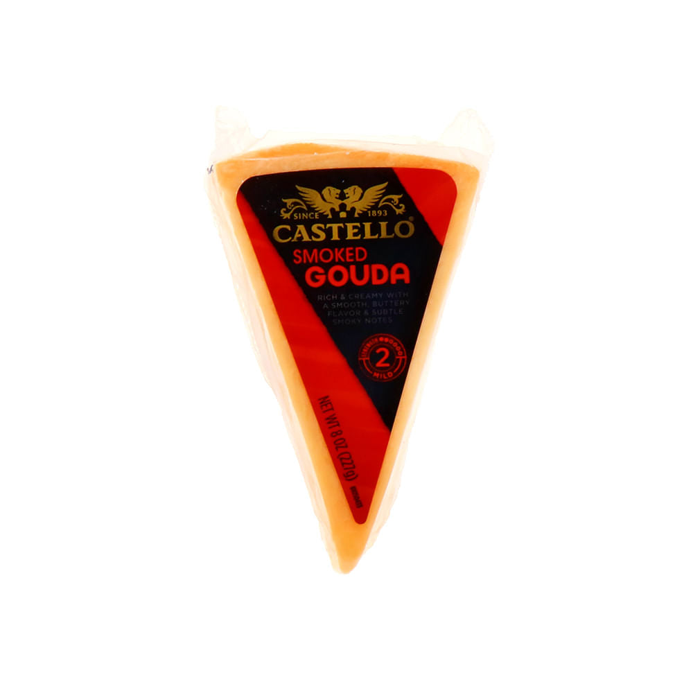 Queso Gouda Castello Ahumado 8 Oz