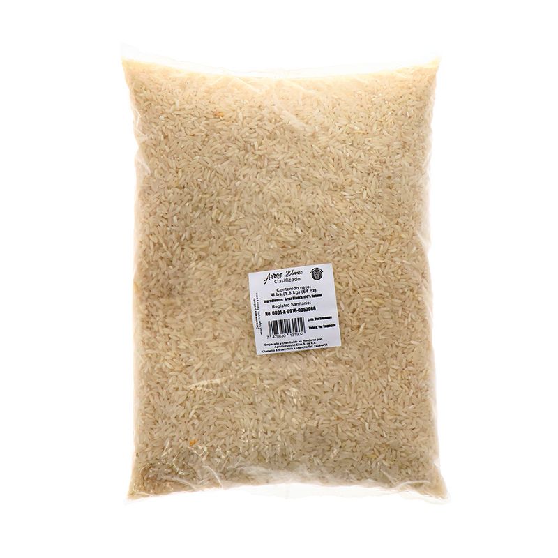 Arroz Blanco Clasificado 4 Lb
