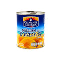 Mitades De Duraznos Clemente Jacques En Almibar 820 Gr