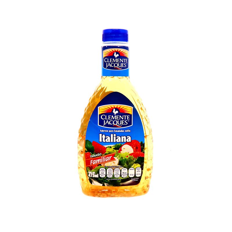 Aderezo Para Ensalada Clemente Jacques Estilo Italiana 473Ml