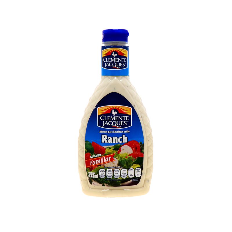 Aderezo Para Ensalada Clemente Jacques Estilo Ranch 473 Ml