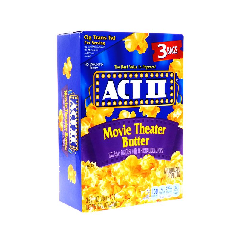 Palomitas Act II Butter 3 Un