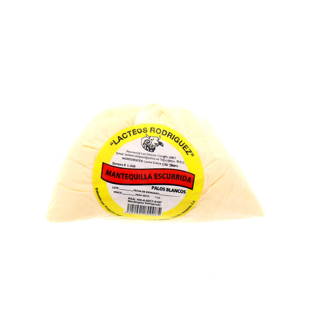 Mantequilla Escurrida 454 Gr