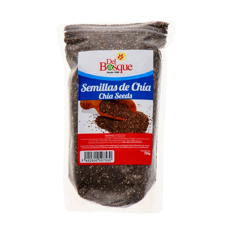 Semillas De Chia Del Bosque 700 Gr