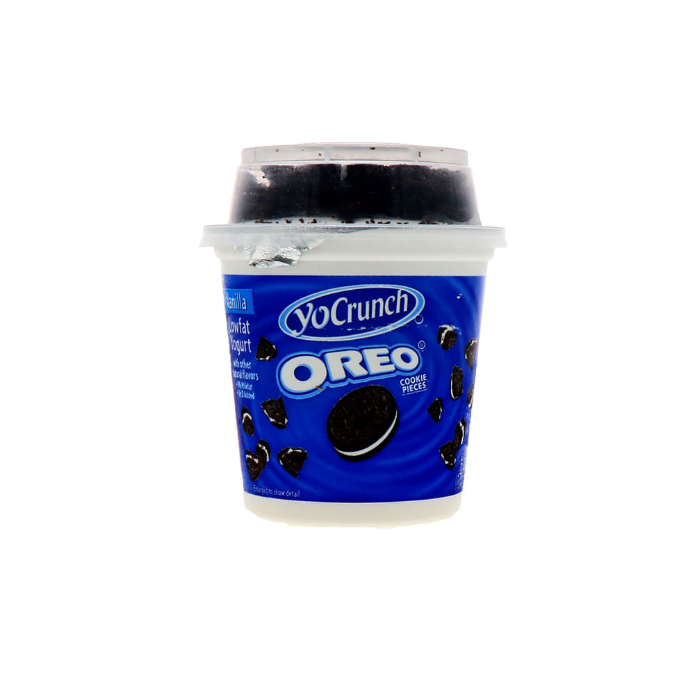 Yogurt Oreo Yocrunch Vainilla Con Trozos De Galleta 170 Gr