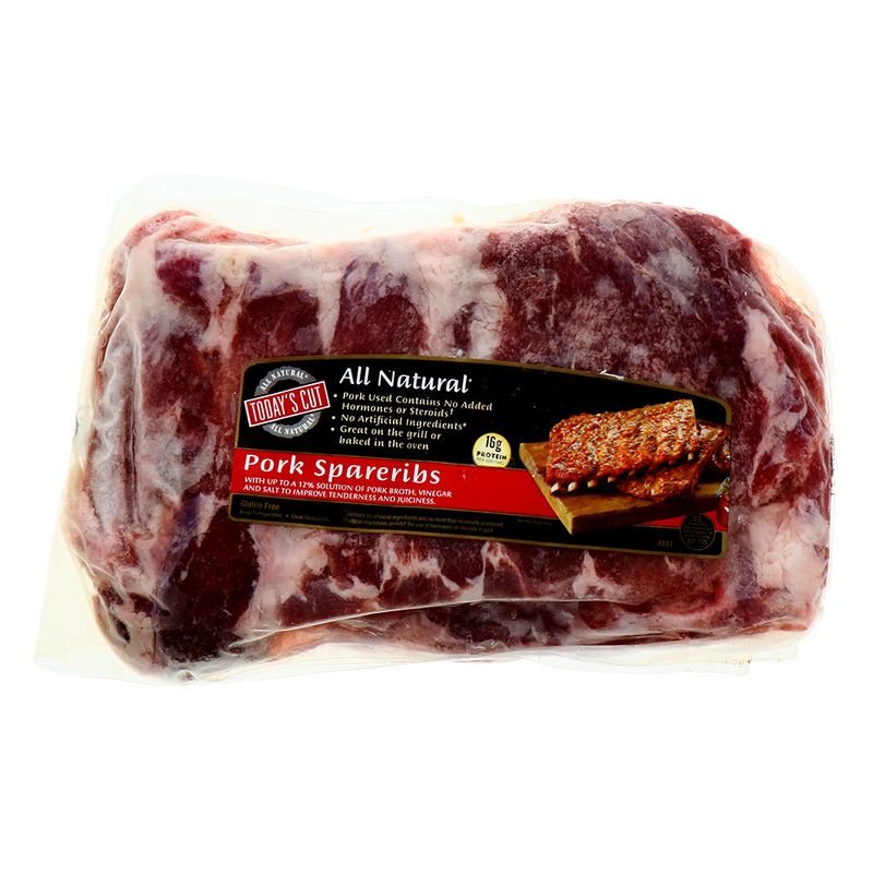 Costilla De Cerdo All Natural Today Cut Lb