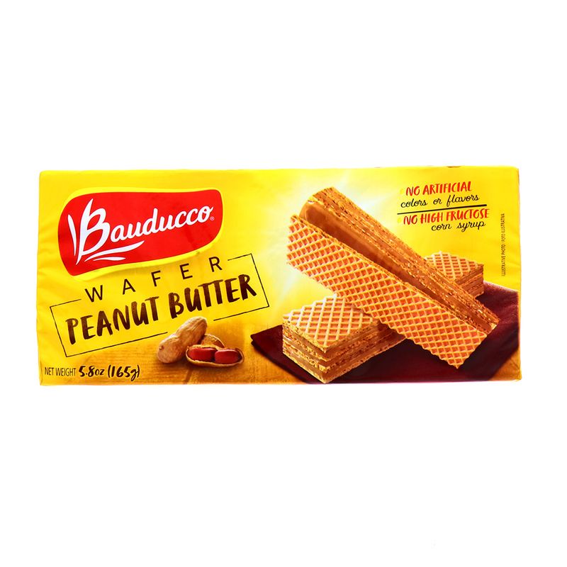 Galleta Bauducco Wafer Crema De Mani 5.8 Oz