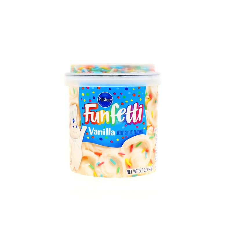 Betún Para Pastel Pillsbury Fun Fetti Vainilla 15.6 Oz
