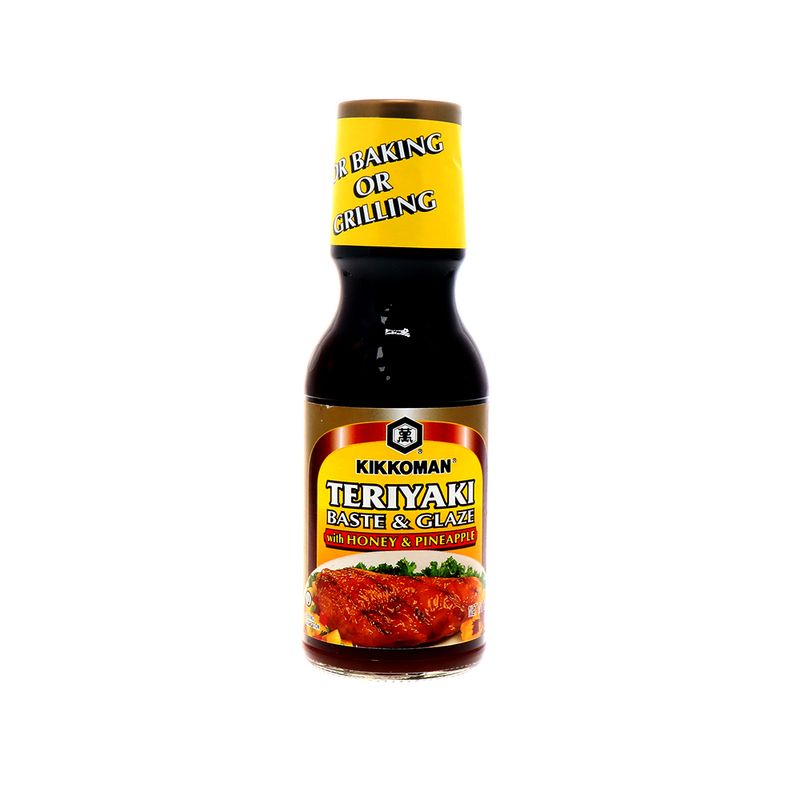 Salsa Teriyaki Kikkoman Miel & Pina 12.8 Oz