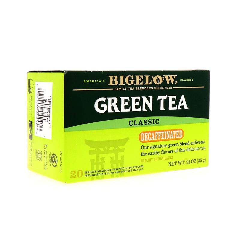 Te Verde Bigelow Descafeinado 0.91 Oz