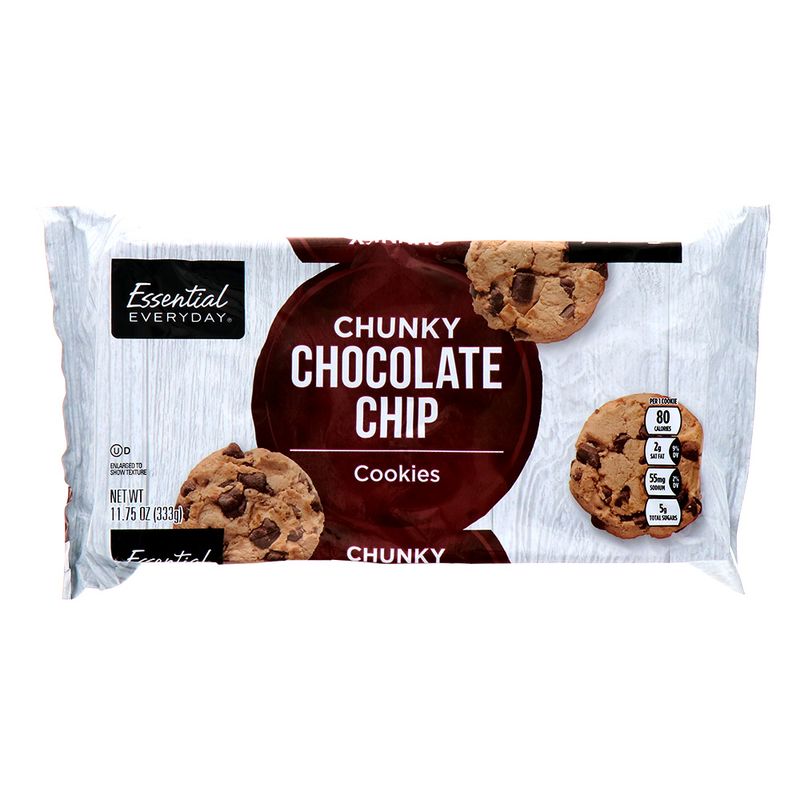 Galletas Chunky con Pepitas de Chocolate de 11.75Oz Essential Everyday