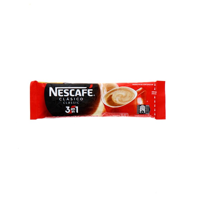 Mezcla En Polvo Nescafe Clásico 3En1 20 Gr