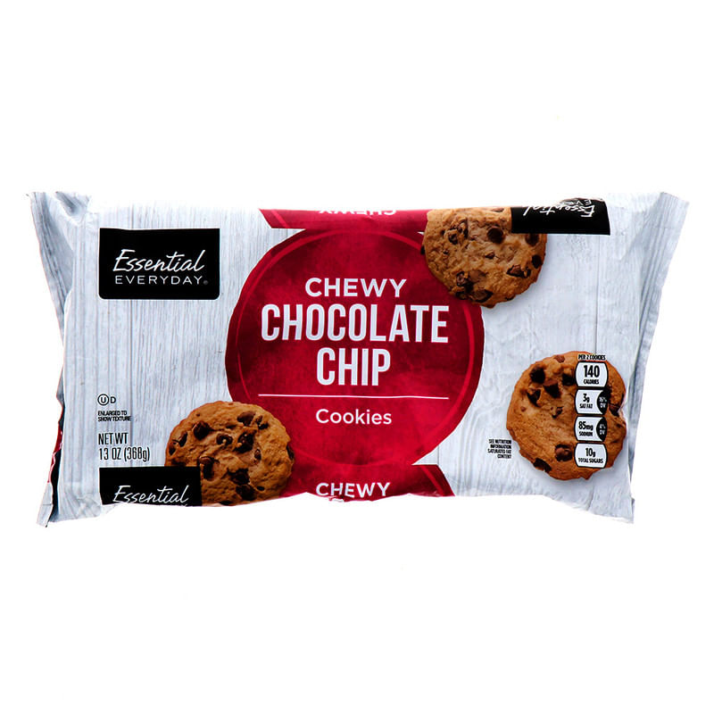Galletas con chips de chocolate de 13 Oz Essential Everyday