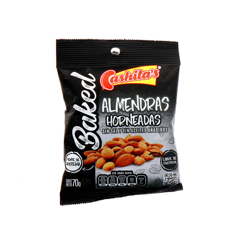 Almendra Cashitas Baked Horneadas 70 Gr