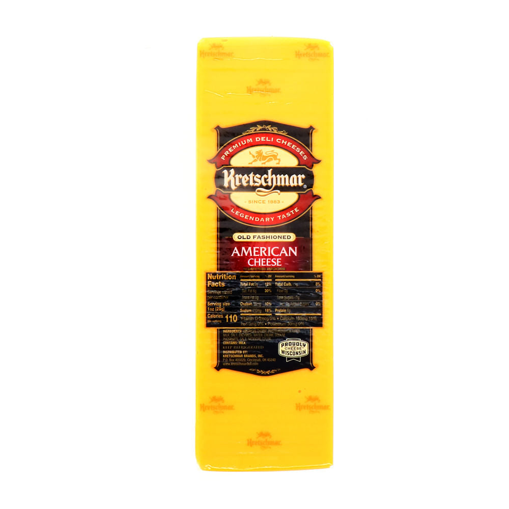 Queso Americano Kretschmar Americano X Lb