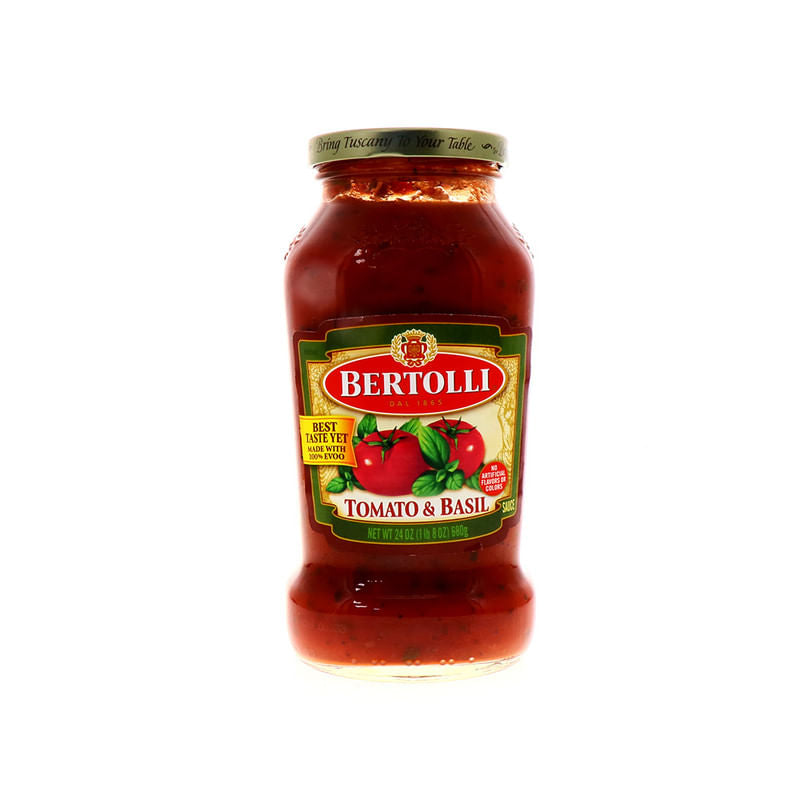 Salsa Bertolli Tomate&Albahaca 24 Oz