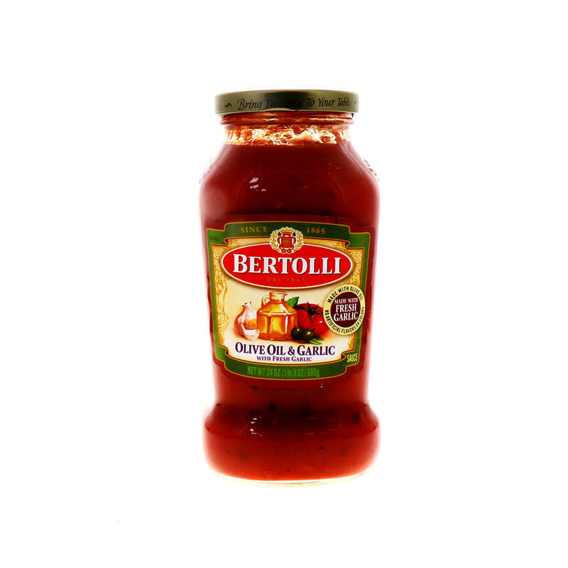 Aceite De Oliva Bertolli Con Ajo 24Oz