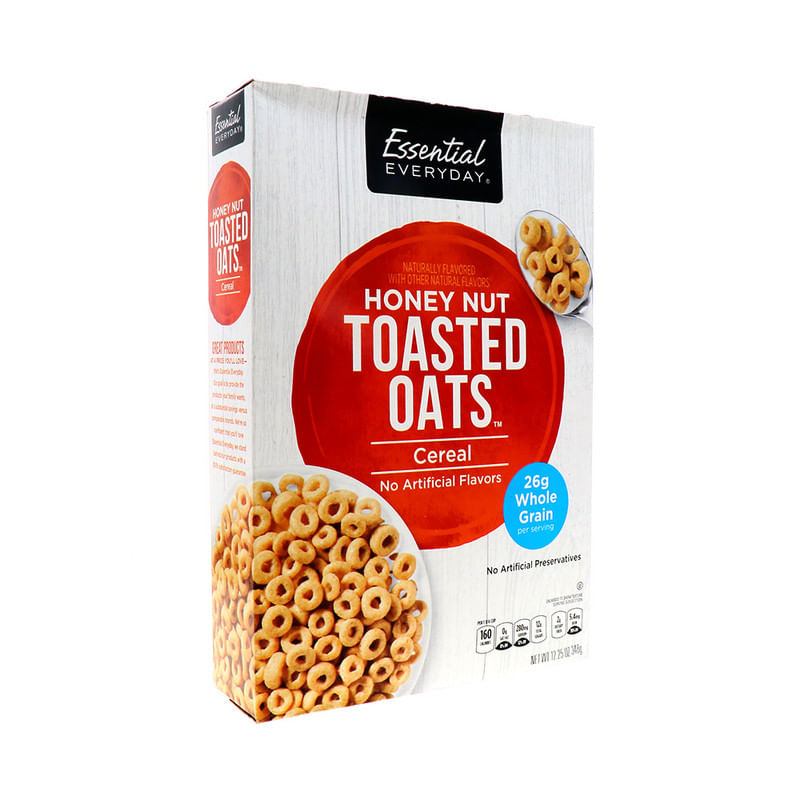 Cereal Honey Toasted  Oat 12.25 Oz Essential Everyday