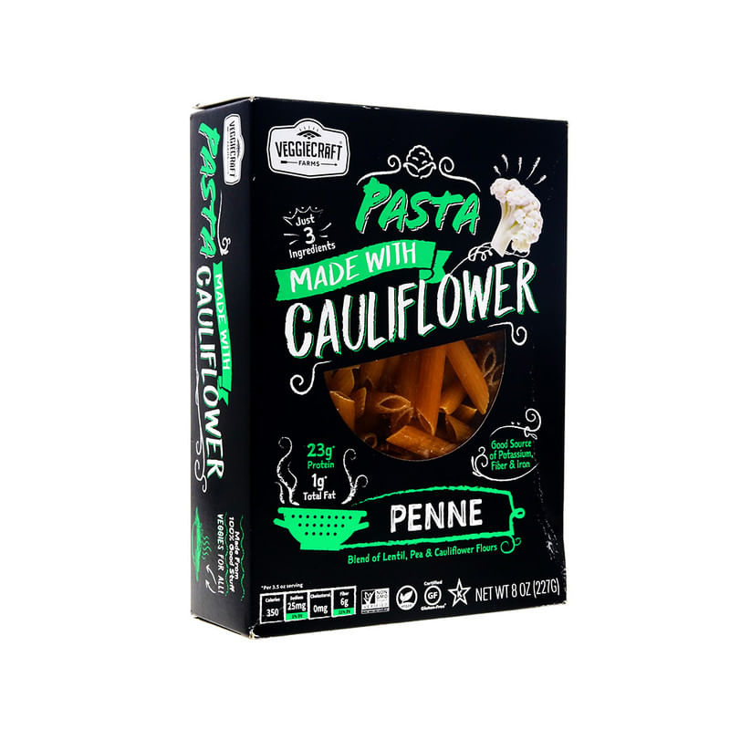 Pasta Penne Veggiecraft Con Coliflor 8 Oz