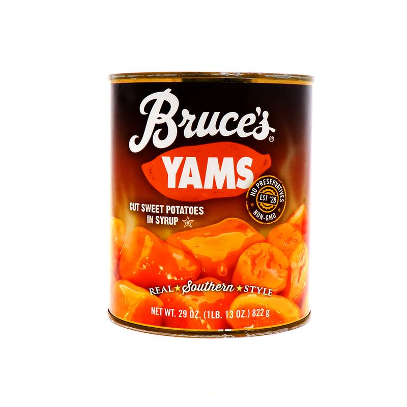 Camote En Almíbar Bruces Cortados 29 Oz