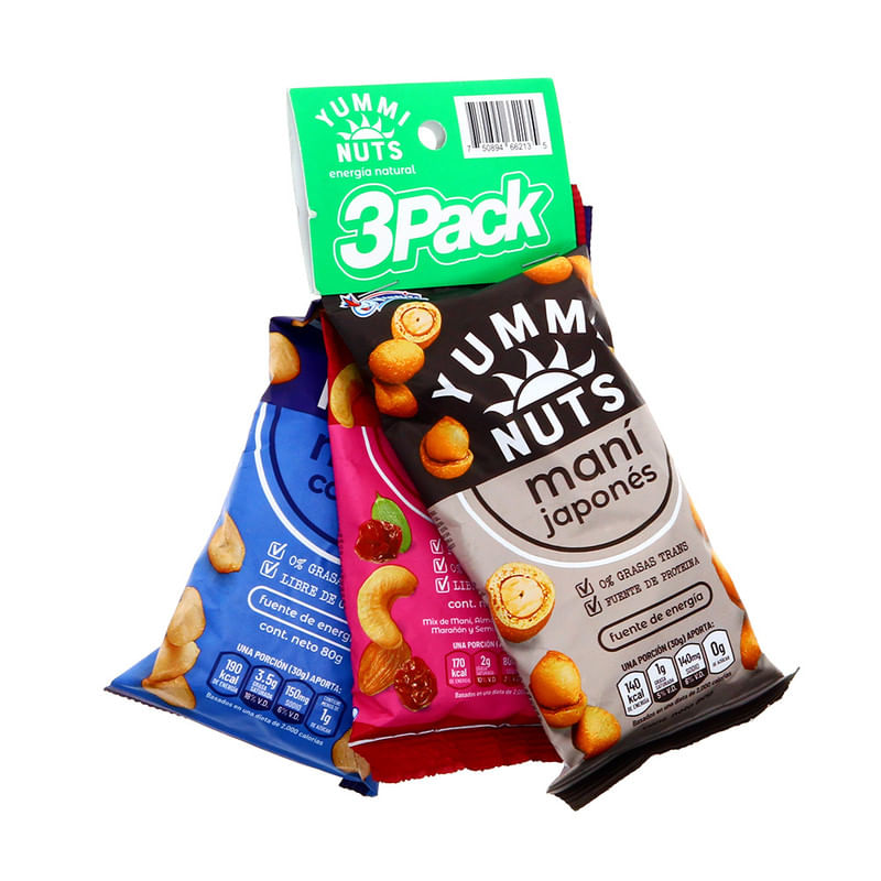 Semillas Yummi Blister 80Gr Pack 3 Un