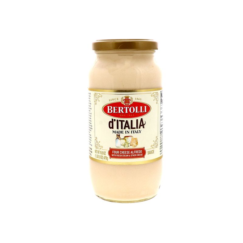 Salsa Bertolli D'Italia 4 Quesos Alfredo 16.9Oz