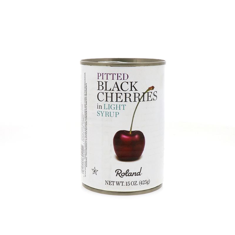 Cerezas Negras Roland Deshuesadas 15 Oz