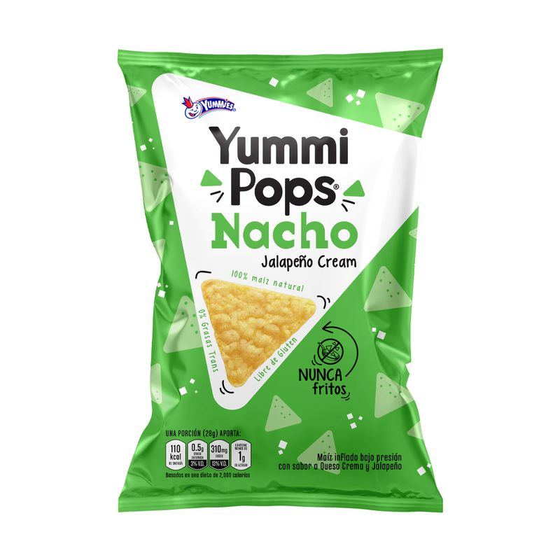 Palomitas De Maíz Yummi Pops Nacho Jalapeño 130 Gr