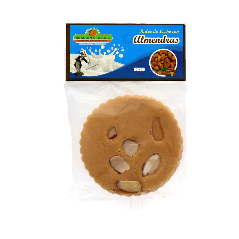 Dulce De Leche Coagrin Con Almendras 90 Gr