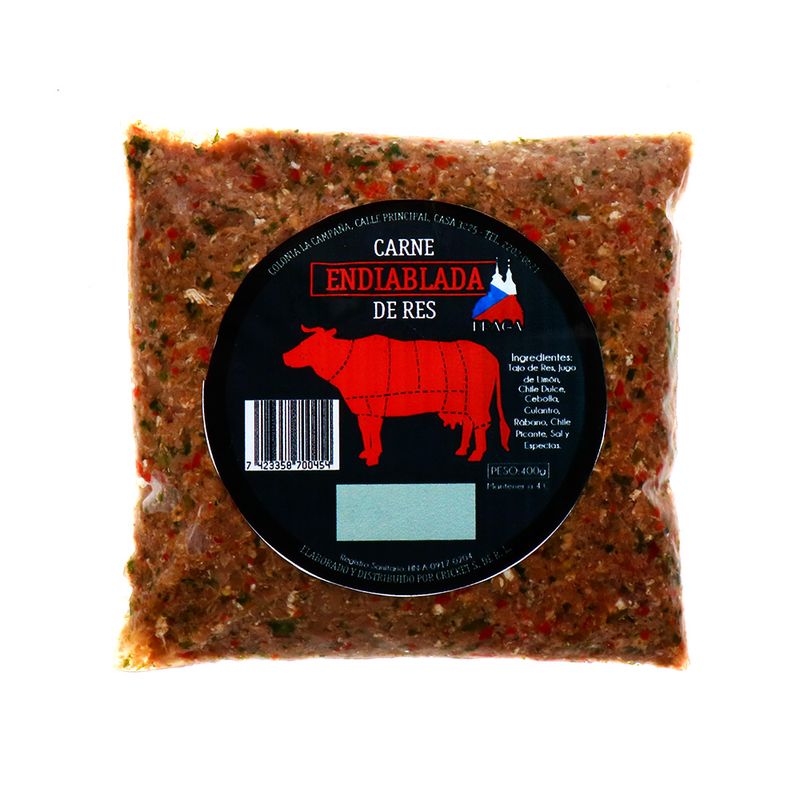 Carne De Res Endiablada Praga 400 Gr
