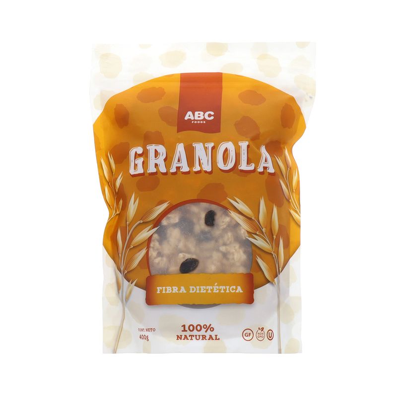 Granola Abc Fibra Dietética 400 Gr
