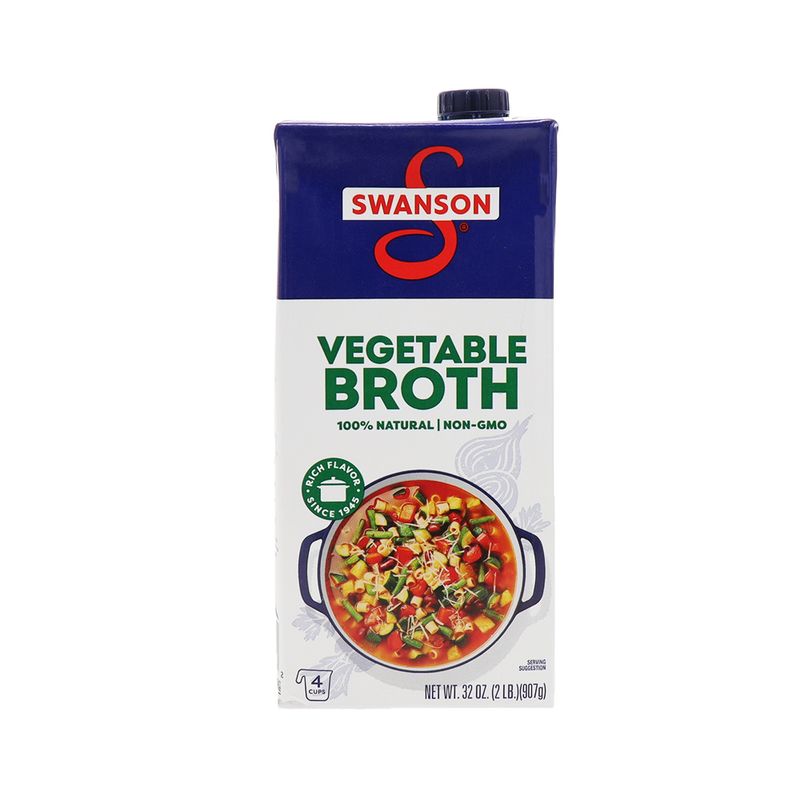 Caldo De Vegetales Swanson 32 Oz