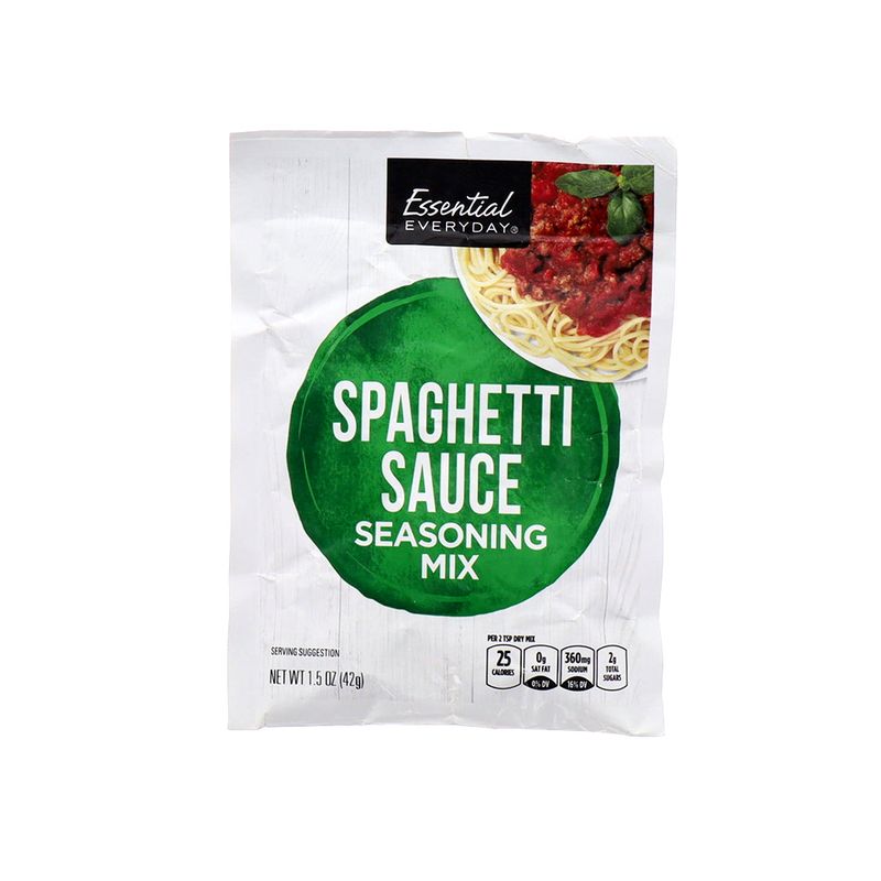 Sazonador para Salsa de Espagueti de 1.5Oz Essential Everyday