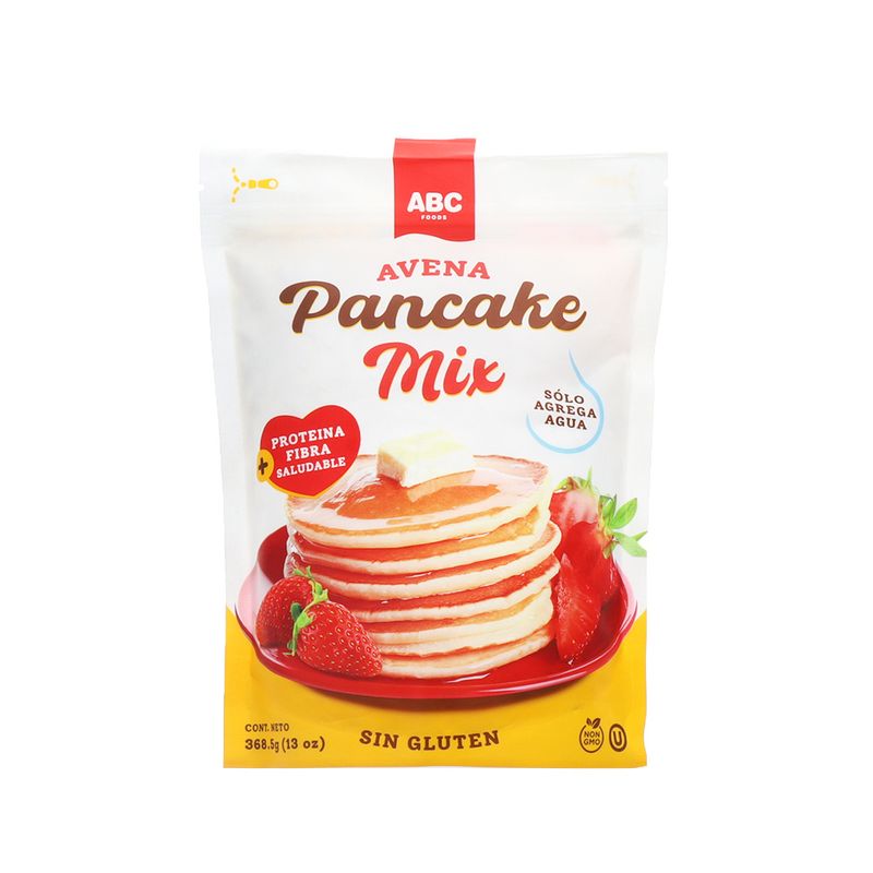 Avena Abc Foods Pancake Mx Sin Gluten 368.5Gr