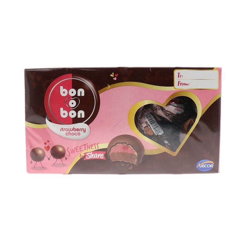 Chocolate Bon O Bon Strawberry Choco 270 Gr