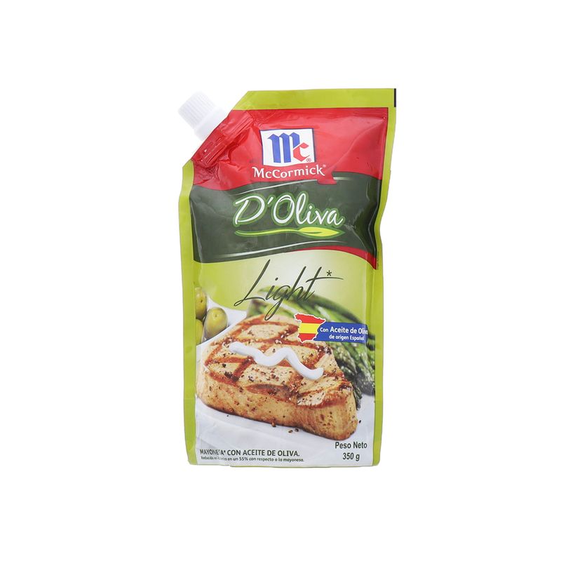 Mayonesa Mccormick D Oliva Light 350 Gr