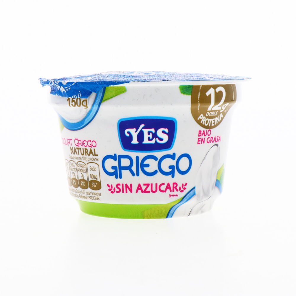 Yogurt Griego Yes Althea Sabor Natural 150 Gr