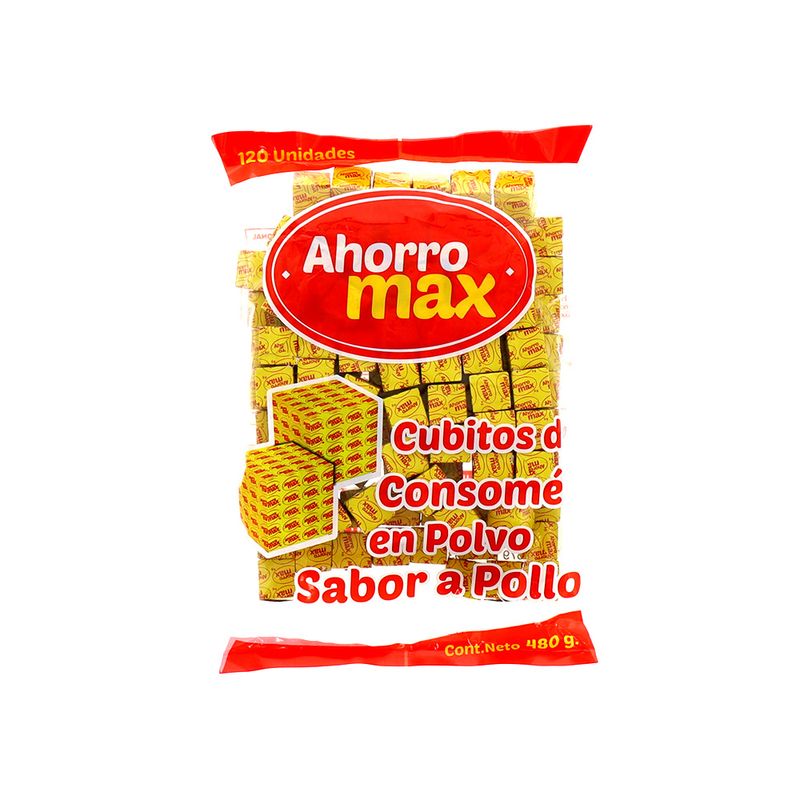 Cubitos De Pollo Ahorro Max 480Gr