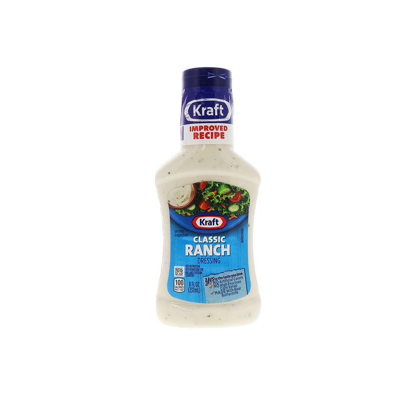 Aderezo Kraft Ranch Classic 8 Oz
