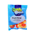 Dulce Candy Break Peach Rings 6.5Oz