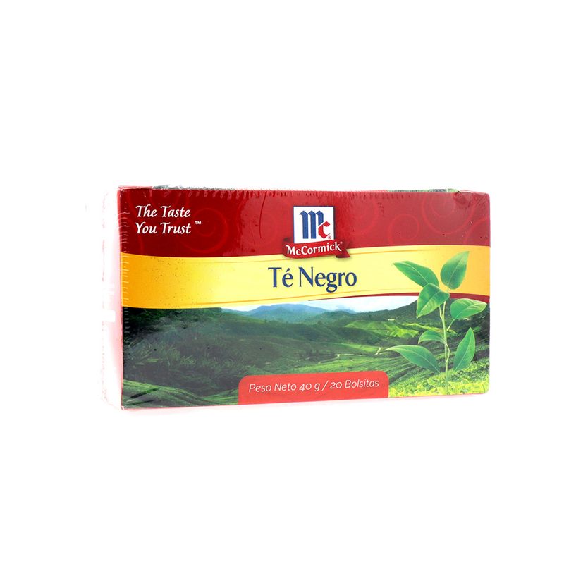 Té Negro Mccormick 20Un 40 Gr
