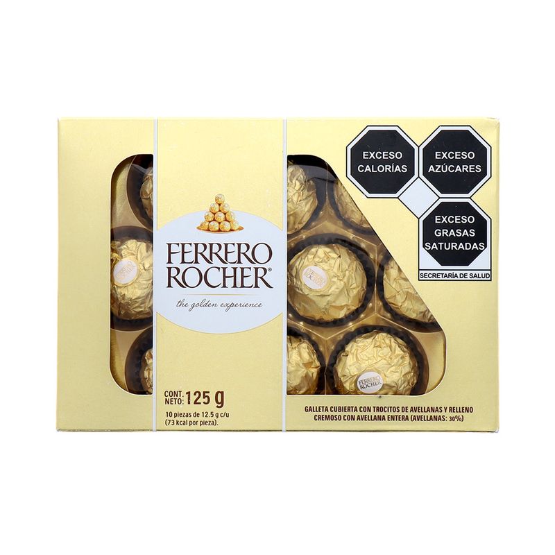 Chocolate Ferrero Rocher Trocitos De Avellanas 125 G