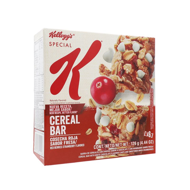 Barra De Cereal Special K Chocolate Arándano126Gr