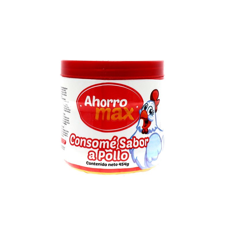 Consomé De Pollo Ahorro Max Tarro 454 Gr