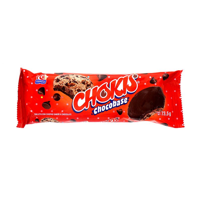 Galleta Gamesa Chokis Chocobase 73.5 Gr