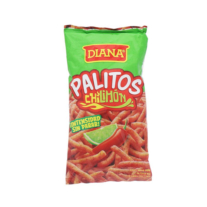 Palitos De Maíz Diana Sabor Chile Limón169Gr