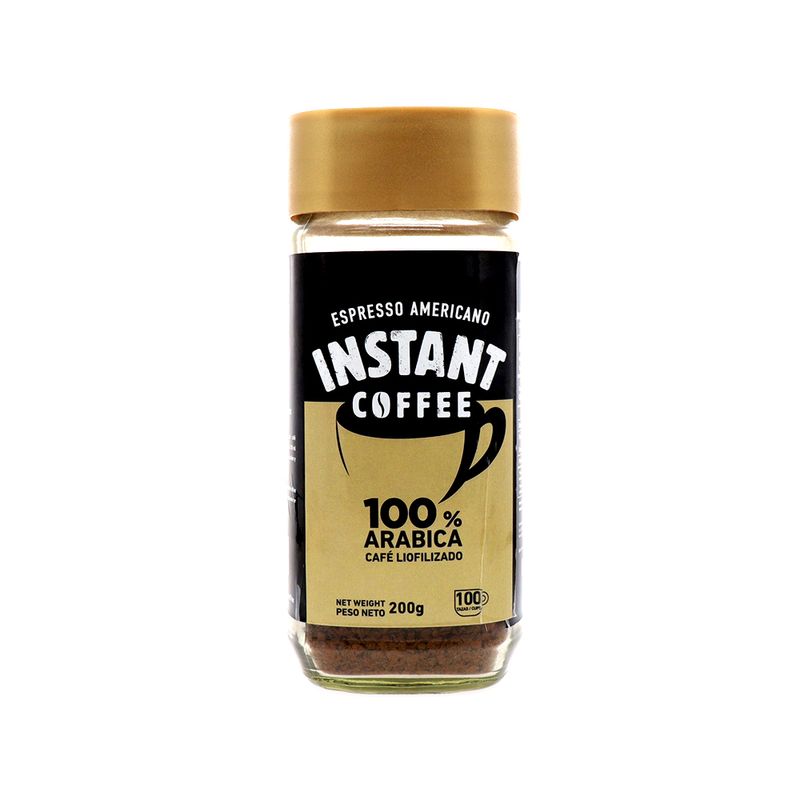 Café Instant Espresso Americano Arabica 200Gr